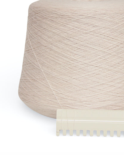 Harmony — Flour | Italian 100% extrafine merino wool cone yarn