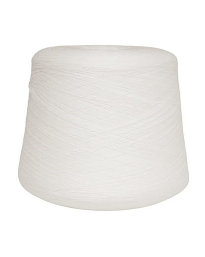 Harmony — White | Italian 100% extrafine merino wool cone yarn