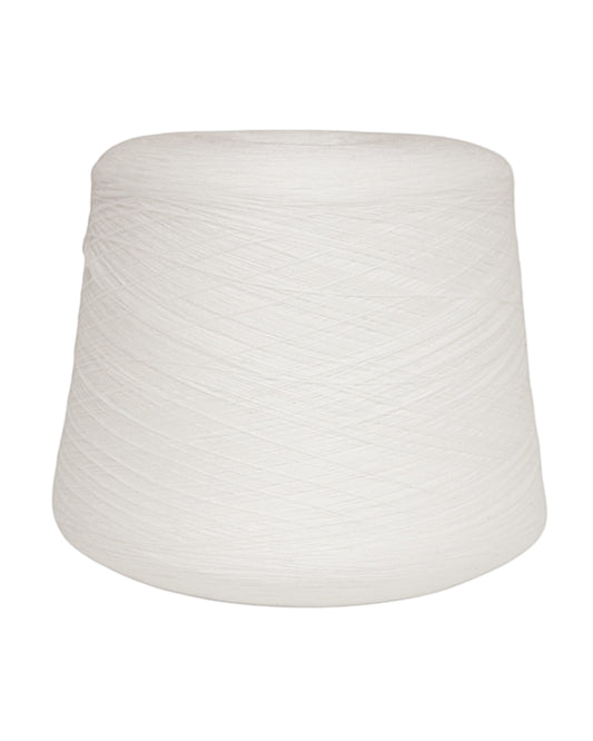 Harmony — White | Italian 100% extrafine merino wool cone yarn