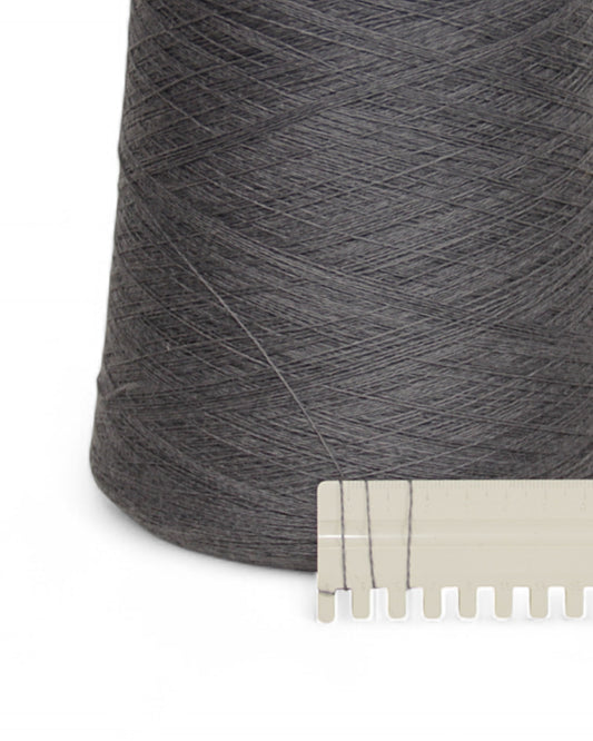 Harmony — Grey | Italian 100% extrafine merino wool cone yarn