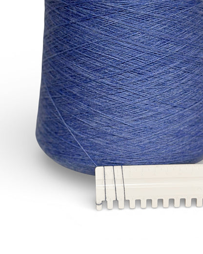 Harmony — Denim Blue | Italian 100% extrafine merino wool cone yarn