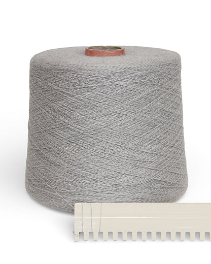 Harmony — Silver Melange | Filato italiano 100% merino extrafine su cono