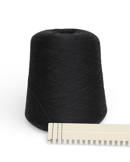 Harmony — Graphite | Italian 100% extrafine merino wool cone yarn