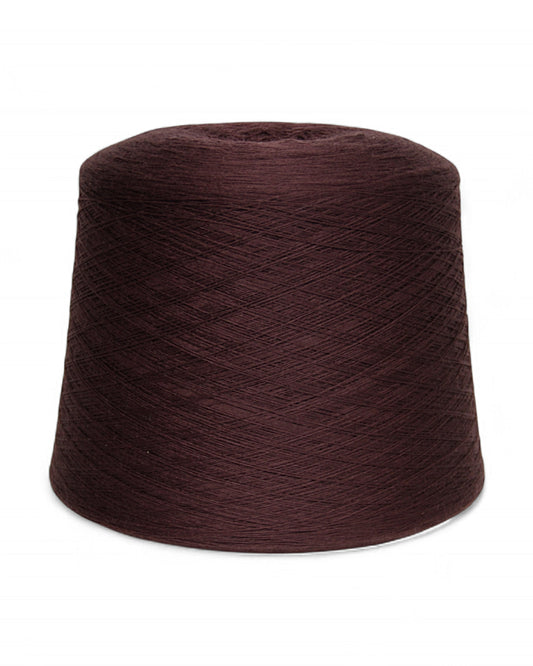 Harmony — Mahogany Brown | Italian 100% extrafine merino wool cone yarn