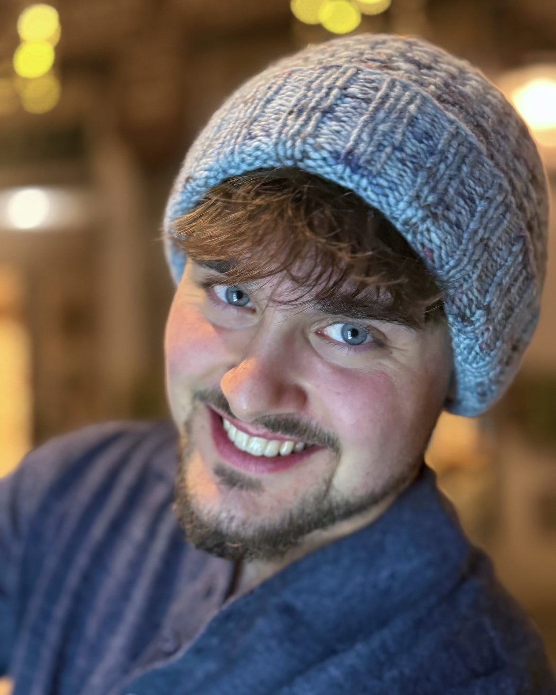 Knit Hat Pattern with Popular Textured Stitch (PDF + Video Tutorial)