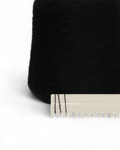 True Black — filato Heritage 2/15