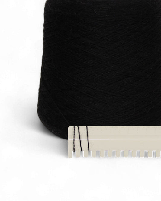 True Black — Heritage 2/15 yarn