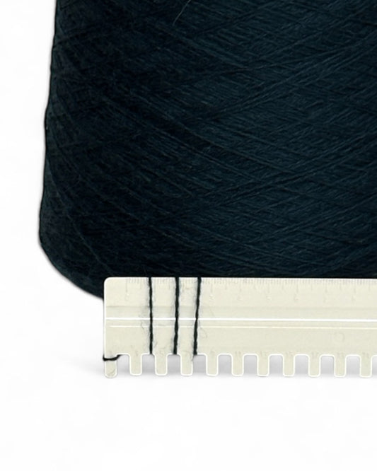 Fine wool-angora yarn, 750 m / 100 g, Deep Petrol color