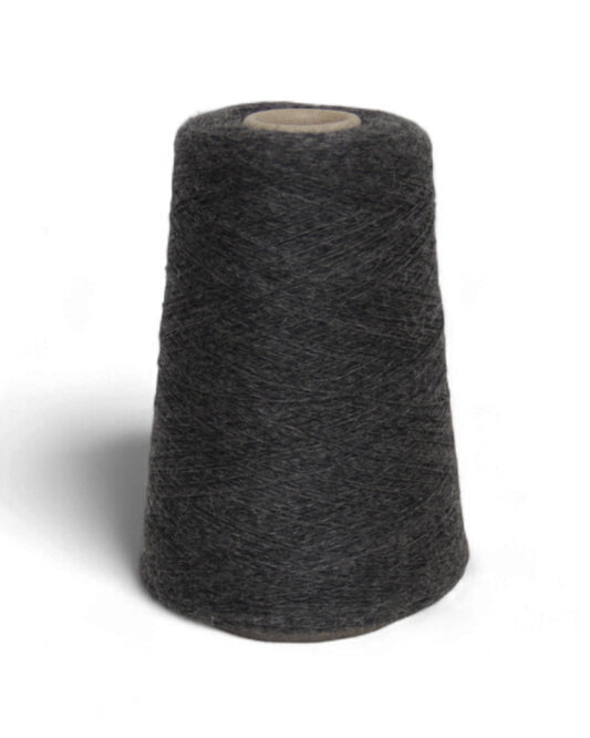 Charcoal Depth — Heritage 2/15 yarn