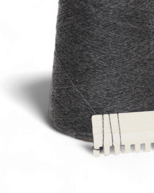 Charcoal Depth — Heritage 2/15 yarn