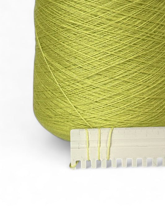 Heritage yarn texture in Bright Lime color