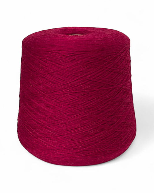 Raspberry yarn with angora, Pecci Filati Heritage
