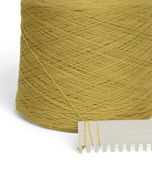 Ermes 3/20 — merino wool & nylon yarn by Olimpias (Italy), Saffron Yellow