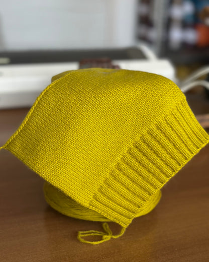 Ermes 3/20 — merino wool & nylon yarn by Olimpias (Italy), Saffron Yellow