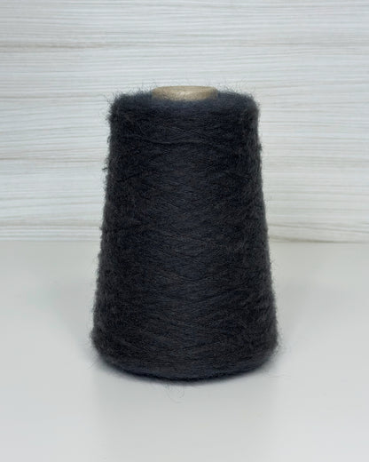 Filato Mohair su cono, 950m/100g, colore Grigio