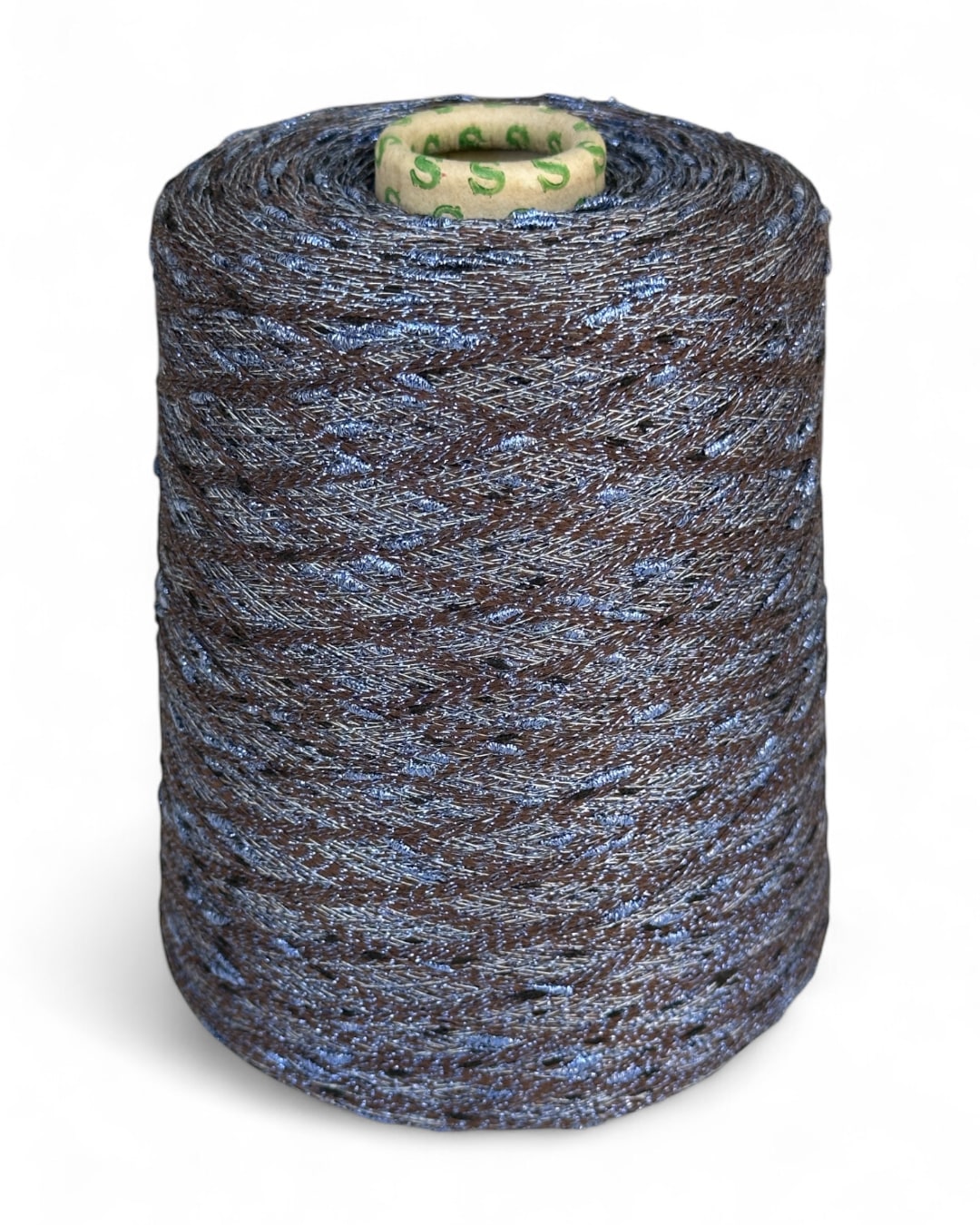 Stellina yarn “Twilight Smoke” on cone