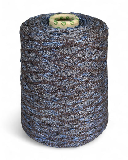 Stellina yarn “Twilight Smoke” on cone