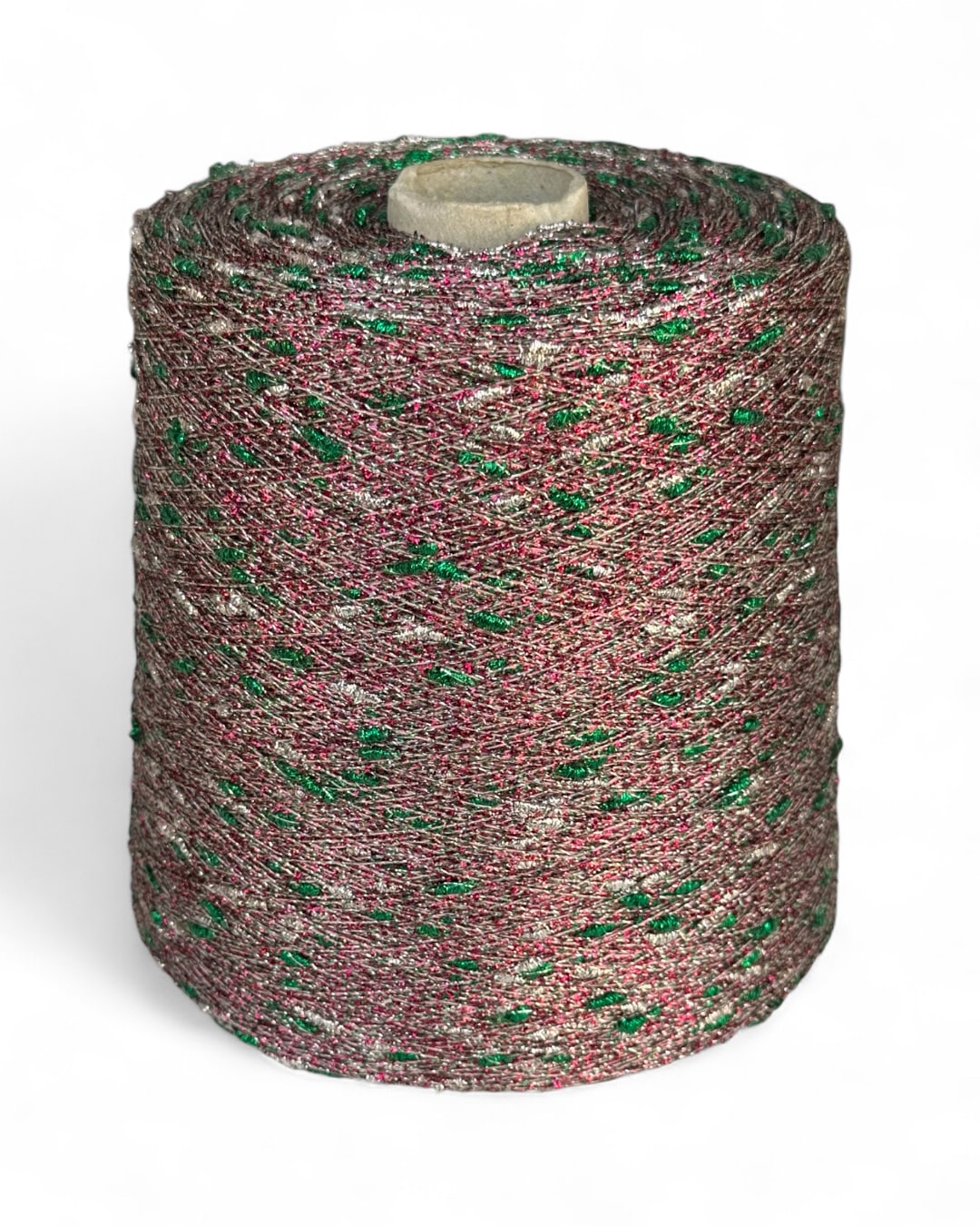 Stellina yarn Berry Garland on cone