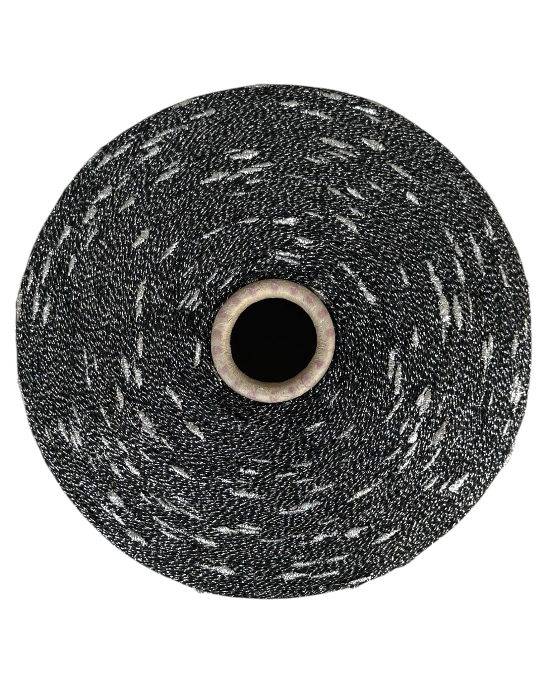 Round abrasive wheel with a central hole on a white background