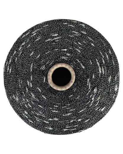Round abrasive wheel with a central hole on a white background