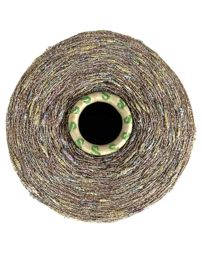 Roll of abrasive paper with a metallic finish on a white background