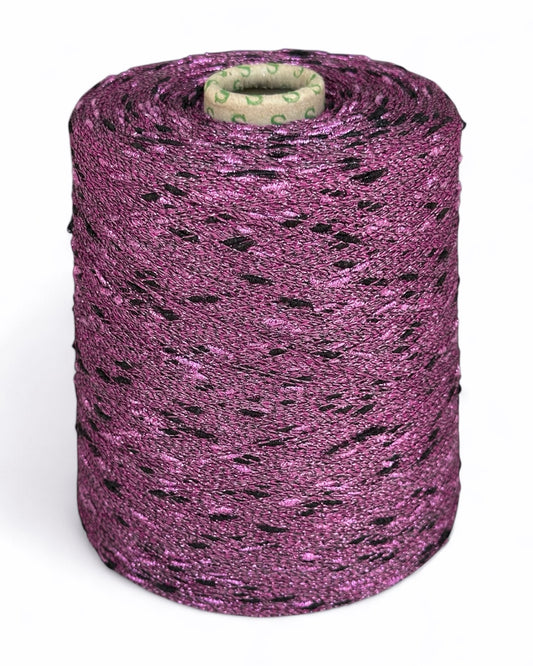 Cono di filato Stellina colore “Black Orchid”