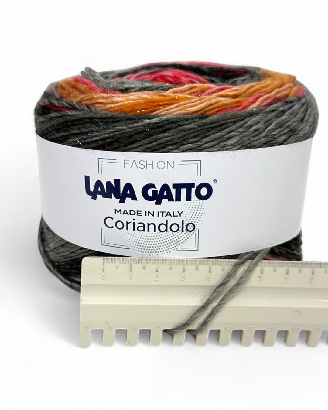 Lana Gatto Coriandolo, color 9329, 100 g / 300 m