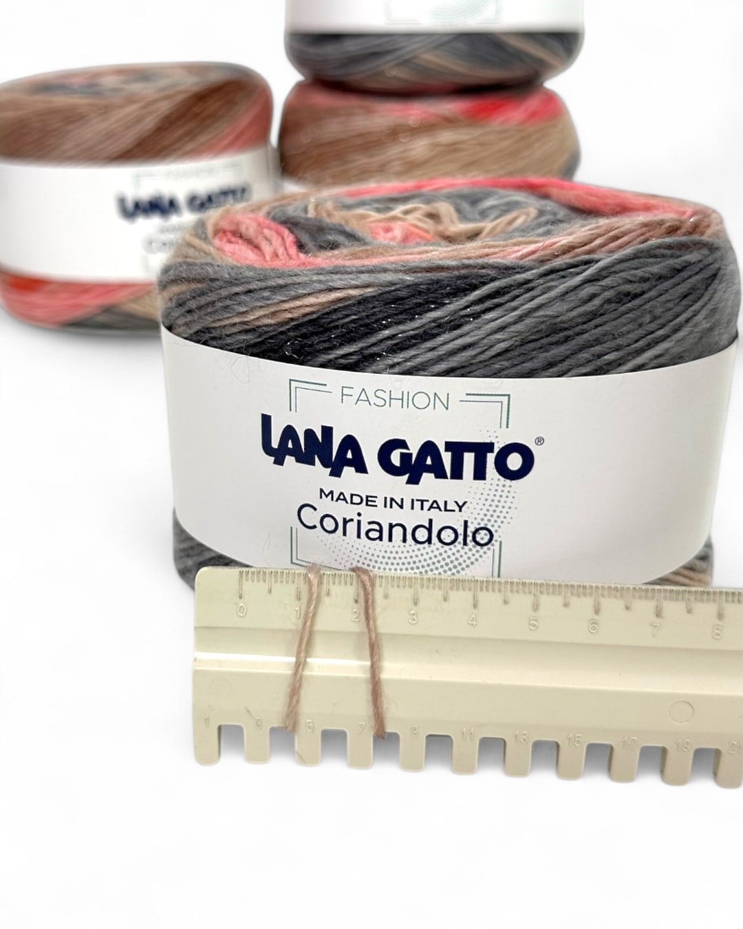 Lana Gatto Coriandolo, color 9328, 100 g / 300 m