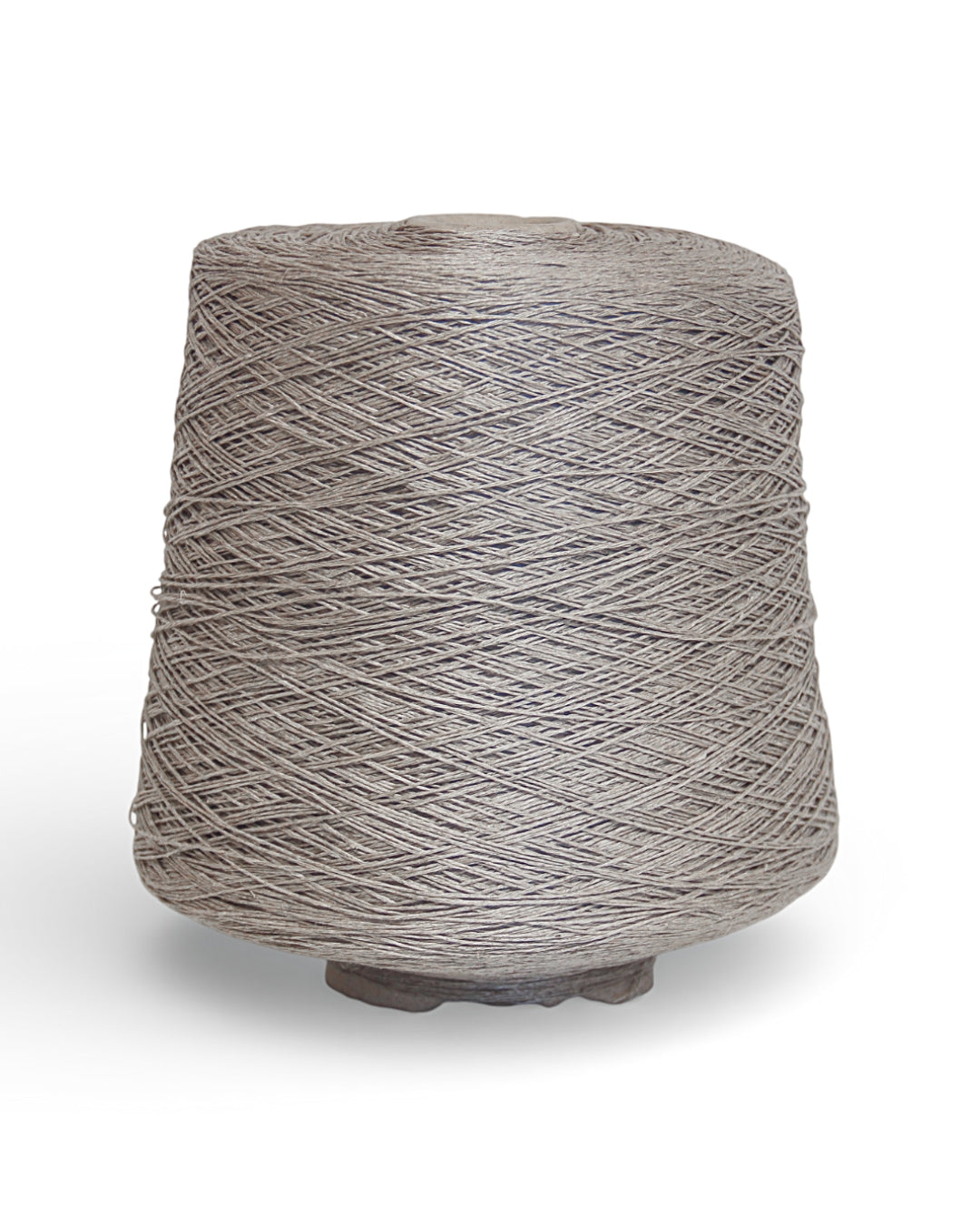 Linen Yarn Natural Flax — filato in lino naturale color grigio-beige (400 m / 100 g)