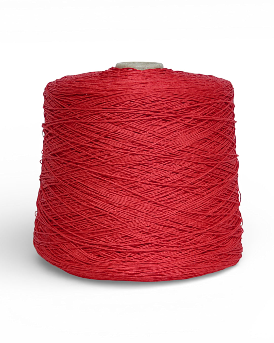 Linen Yarn Red — natural red linen yarn (400 m / 100 g)