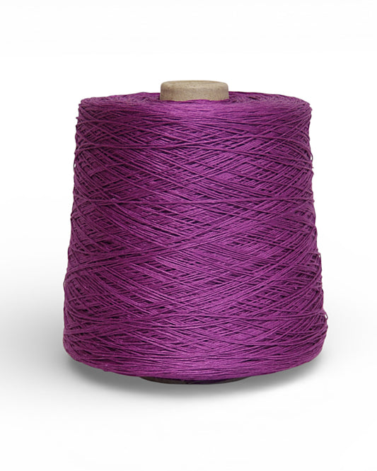 Linen Yarn Fuchsia — fuchsia linen yarn for knitting, crochet  and knitting machines (400 m / 100 g)