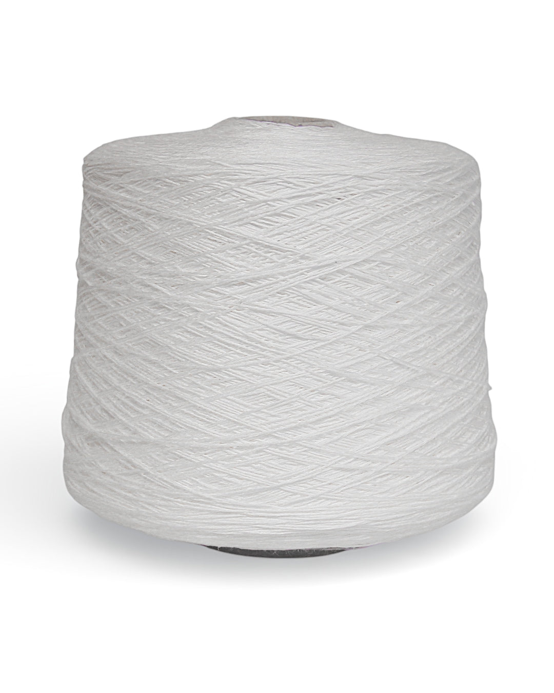 Linen Yarn Pure White — natural linen yarn in a clean white shade (400 m / 100 g)