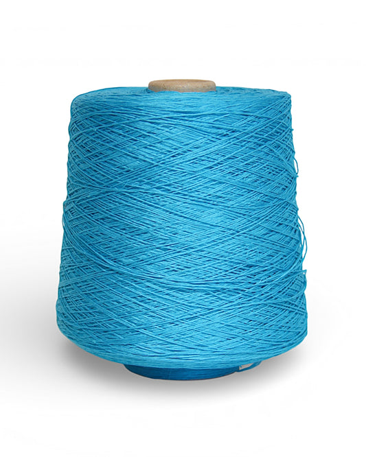 Linen Yarn Lagoon Blue — elegant linen yarn in a turquoise-blue shade (400 m / 100 g)