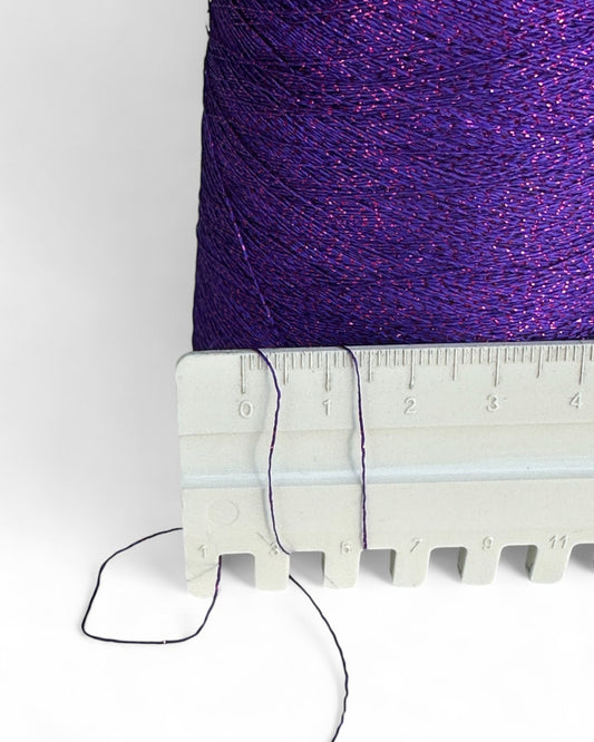 Filato lurex sottile Purple Galaxy – 3400 m / 100 g