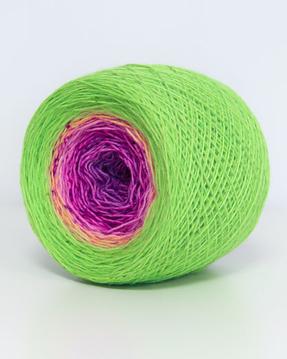 Gradient Yarn Electric Bloom Mila — 205 g Merino Nylon