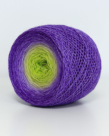 Gradient Yarn Neon Orchid Mila — 205 g Merino Nylon
