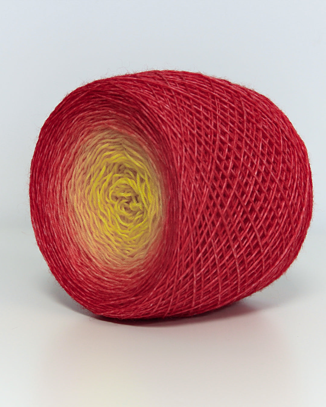 Solar Flame — Filato a Gradiente 205 g Merino / Nylon