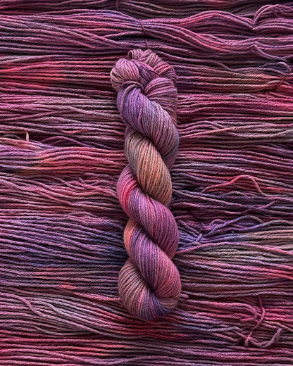 Merino Cashmere Cotton, colore Fairy's Kiss, filato tinto a mano, 50 g