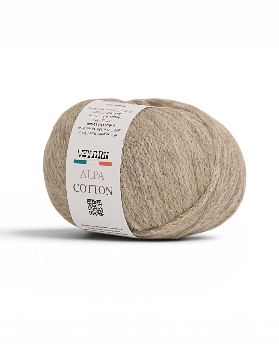 ALPACOTTON — Luxury Baby Alpaca, Cotton & Merino Wool Yarn | 125 m / 50 g