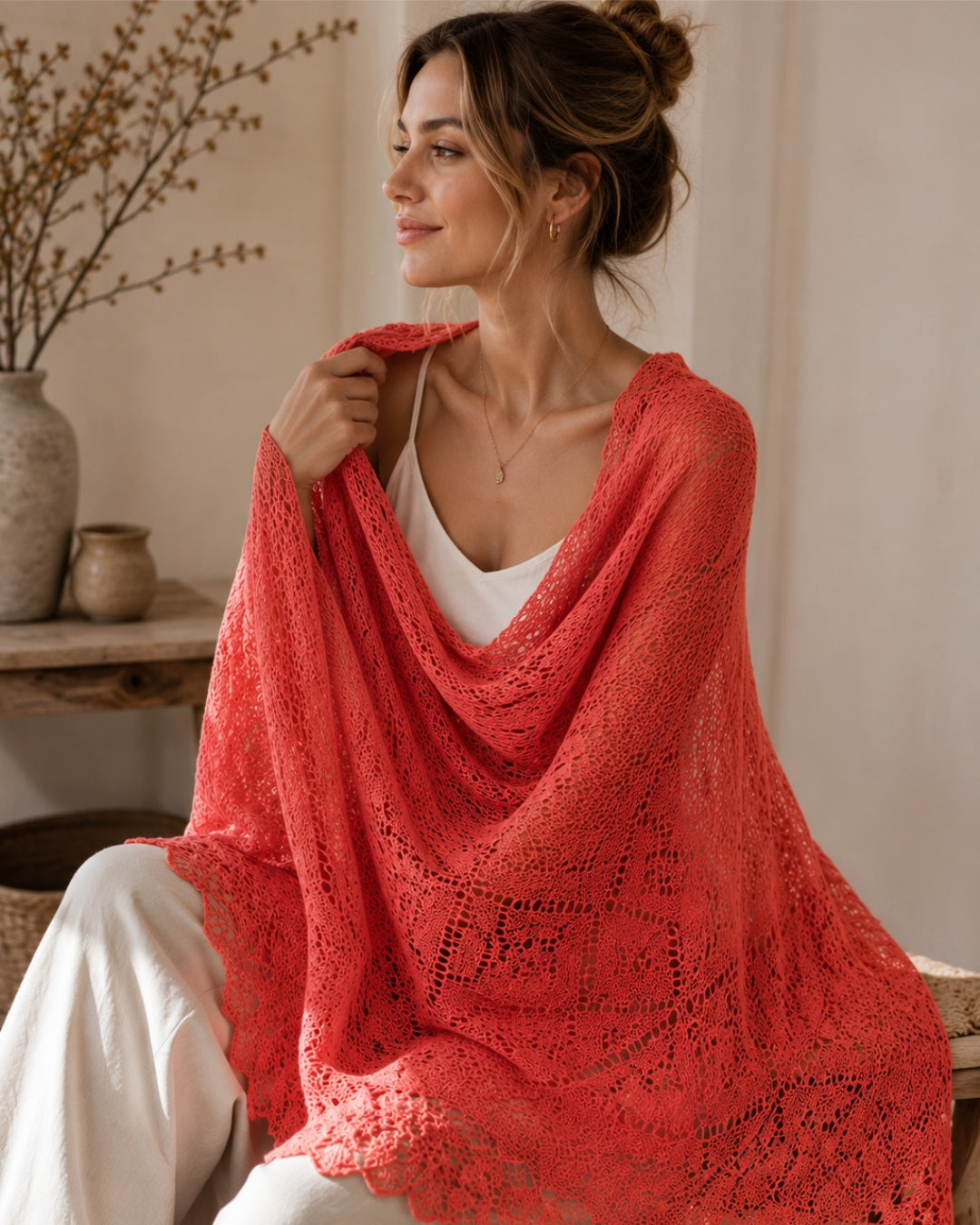 Harmony — Arancio | Italian 100% extrafine merino wool cone yarn