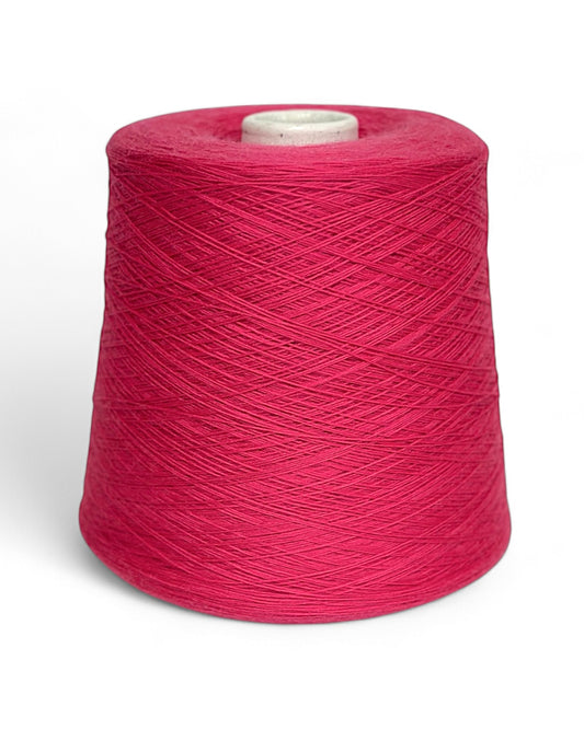 Pato — bright raspberry extrafine merino wool yarn on cone