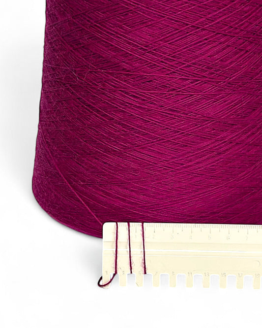 Pato — Berry Flame extrafine merino wool yarn on cone