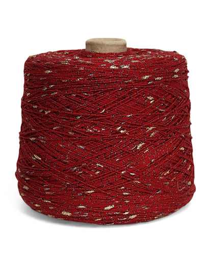 Putaringonit — designer cotton yarn with knot effect and lurex