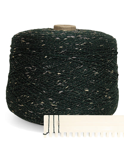 Putaringonit — designer cotton yarn with knot effect and lurex