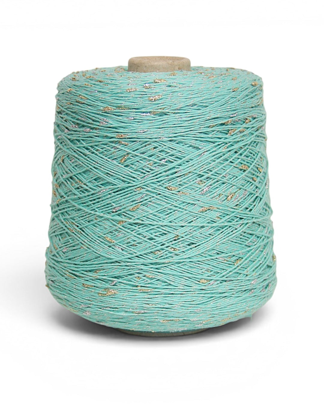 Putaringonit — designer cotton yarn with knot effect and lurex