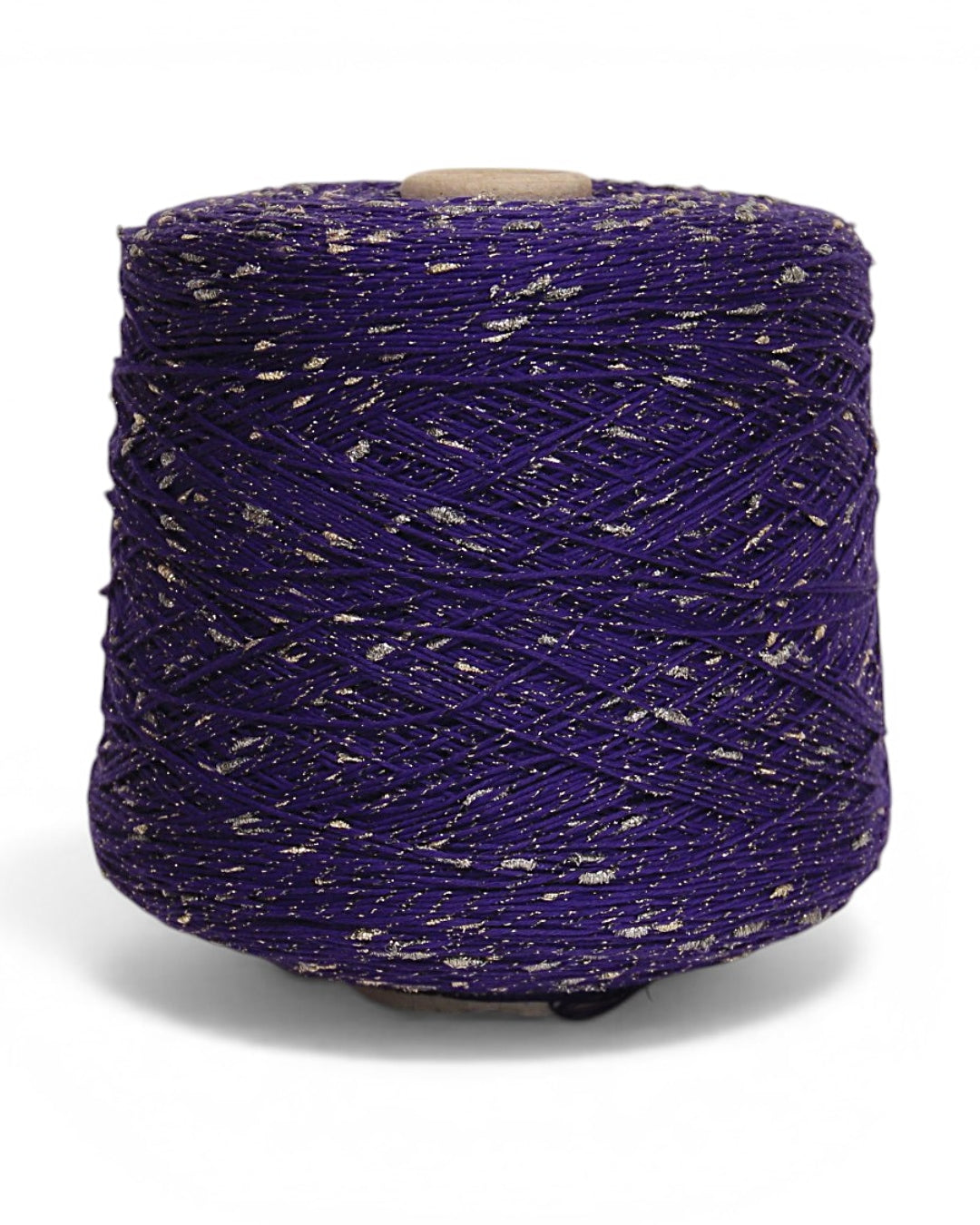 Putaringonit — designer cotton yarn with knot effect and lurex