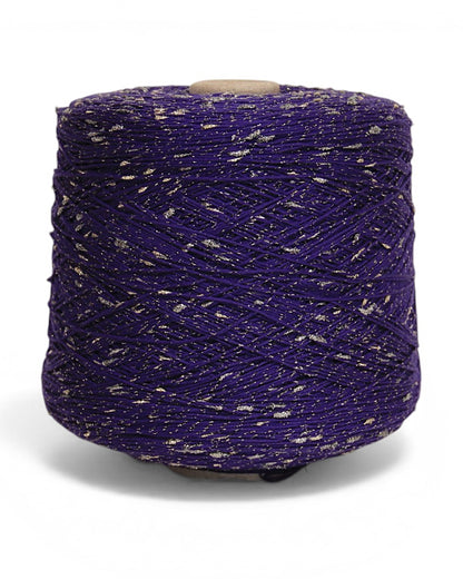 Putaringonit — designer cotton yarn with knot effect and lurex