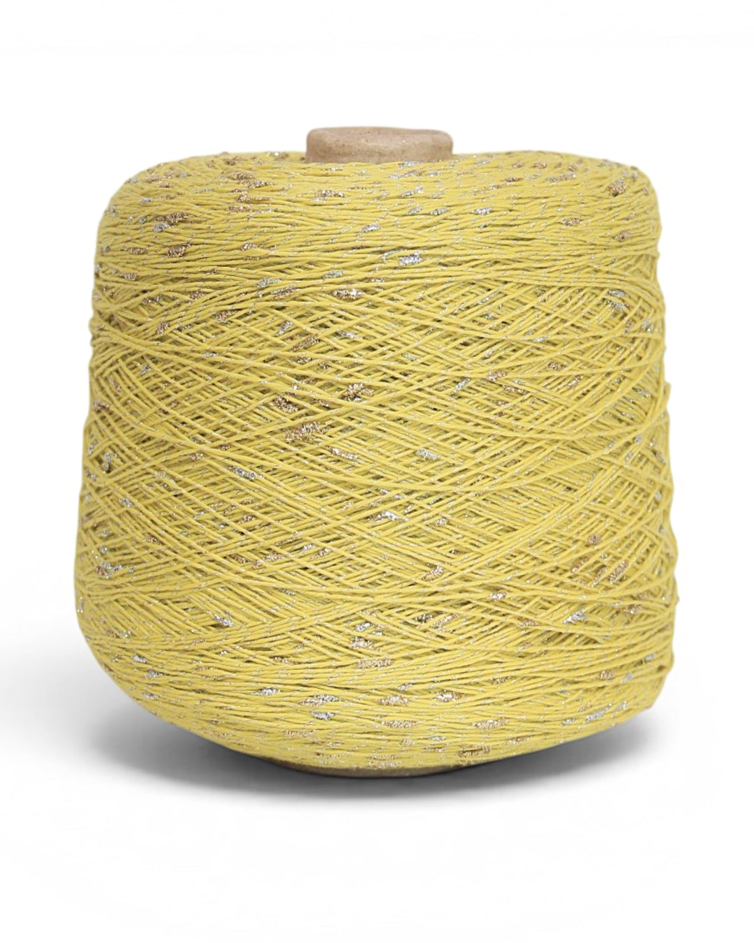 Putaringonit — designer cotton yarn with knot effect and lurex