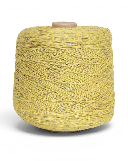 Putaringonit — designer cotton yarn with knot effect and lurex