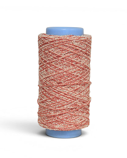Bouclé Designer Yarn with Lurex — Textured Cotton Blend for Summer Knits and Accessories